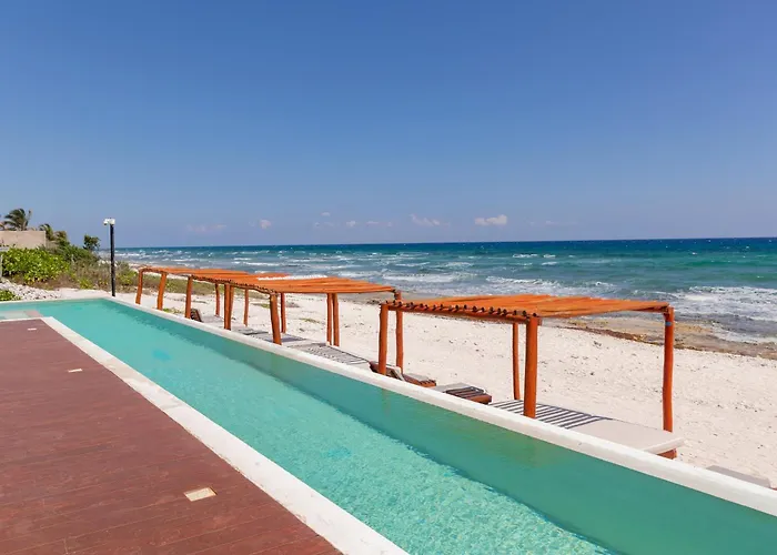 Bt Homes - Tankah Bay Tulum - Exclusivos Con Piscina A Metros Del Mar Appartement